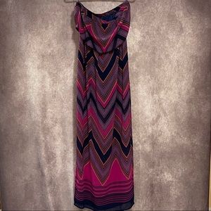 Express strapless dress